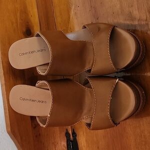 Tan wedges